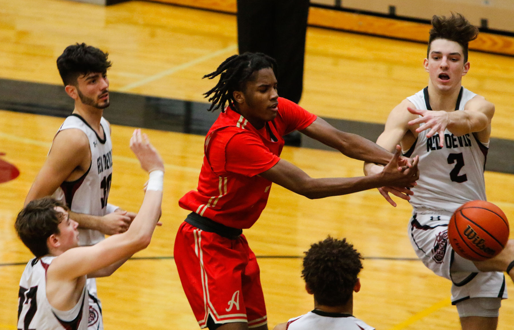 Andrean at Lowell boys basketball